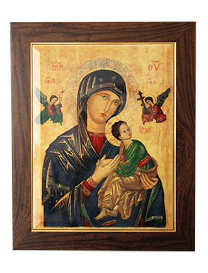 영원한 도움의 성모 (액자에 세라믹/330*410)