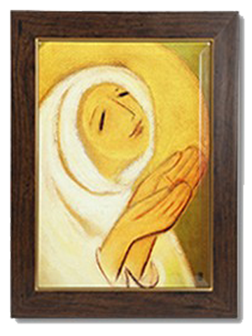 성모자헌 (액자에 세라믹/330*410)