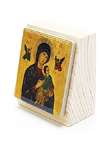 영원한 도움의 성모 (차부착 편백/55*57)