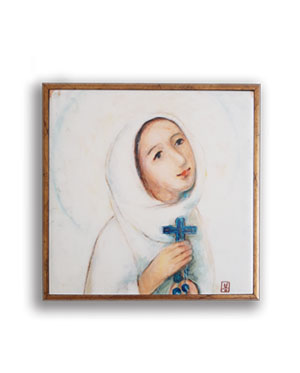 묵주 기도의 모후3 (세라믹)