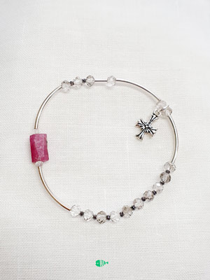 크리스탈 묵주팔찌