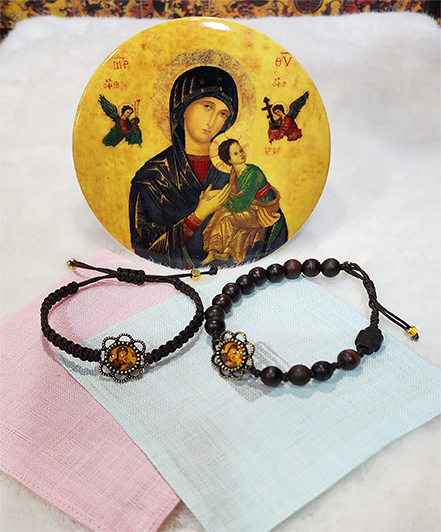 영원한 도움의 성모 팔찌 (묵주/매듭)