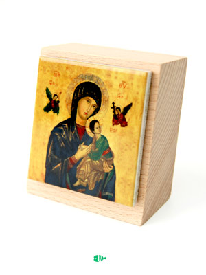 영원한 도움의 성모 (탁상용 편백/80*90)