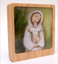 생명의 어머니 (대나무에 아크릴/120*130)