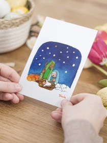 성탄카드_예수탄생