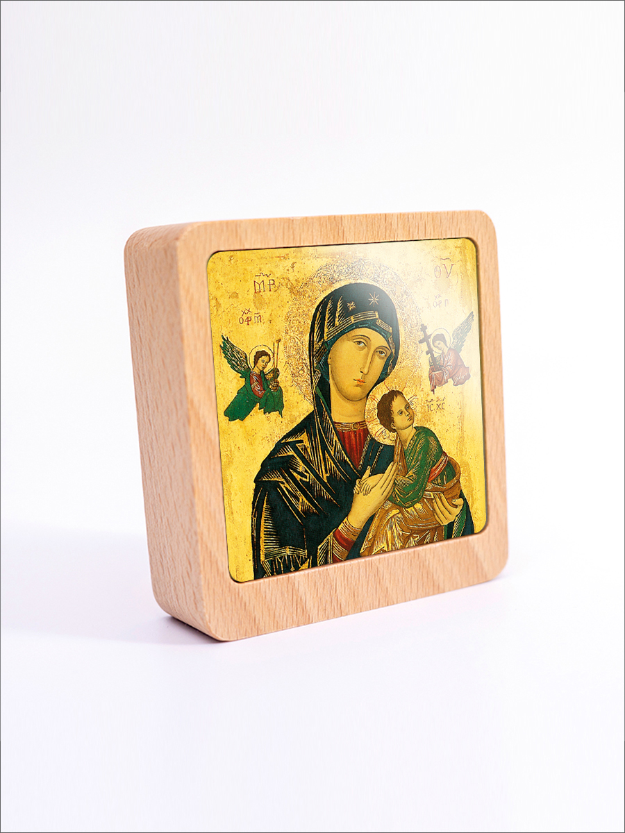 영원한 도움의 성모 (원목미니액자/70*75)