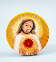 예수성심 (도자기/100mm)