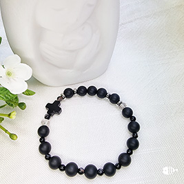 오닉스 1단 팔찌묵주